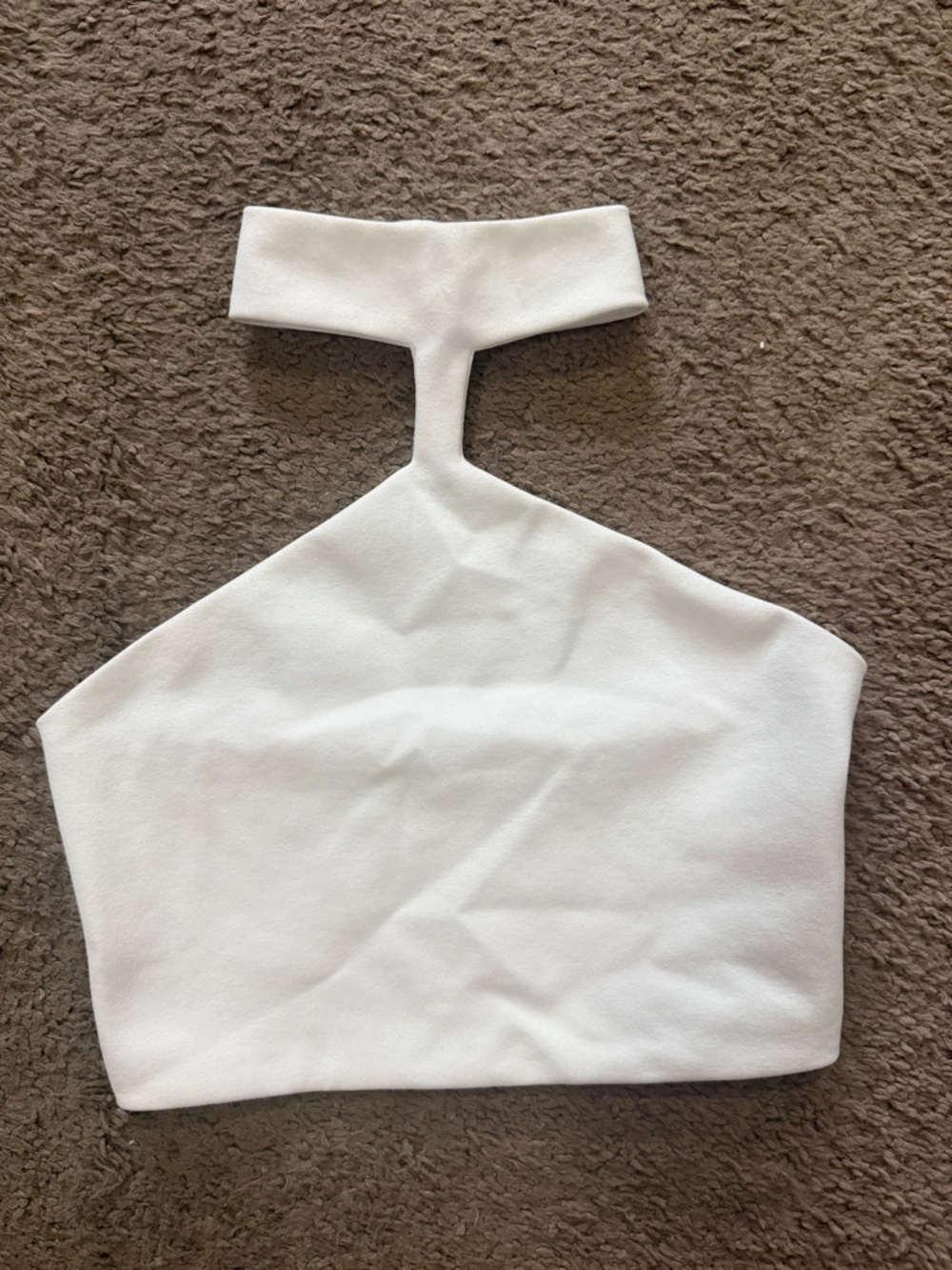 White Zara Crop Top
